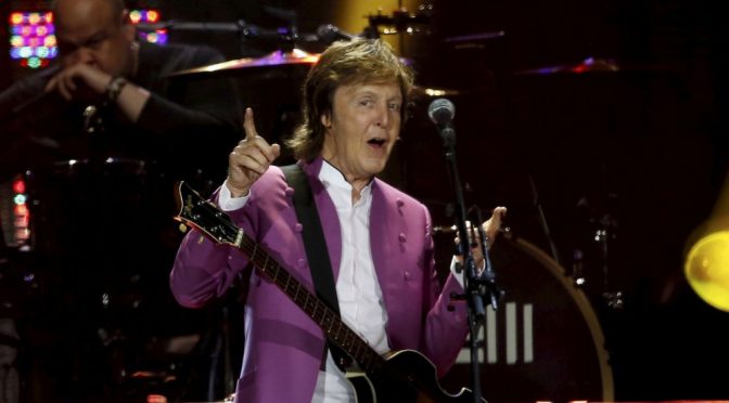 Paul McCartney en concert à l’Aréna Paris La Défense le 28 novembre